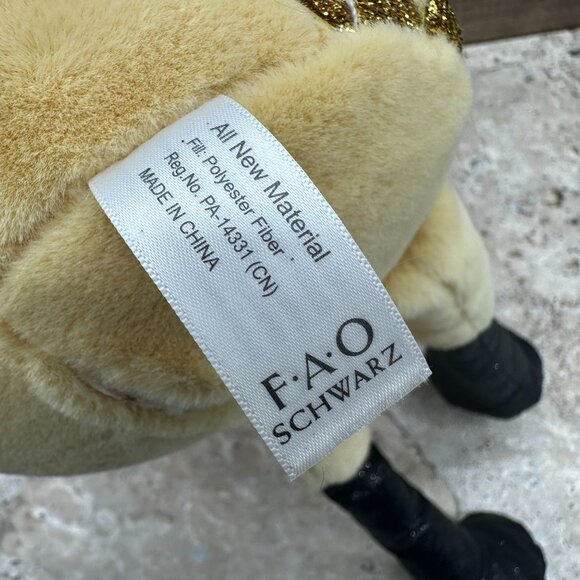 FAO Schwarz Glow Brights King Lion Plush 23” Lights & Sound Stuffed Crown Cape - Picture 7 of 12